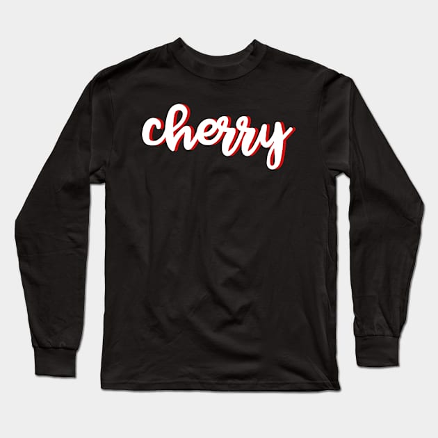 Cherry vintage Long Sleeve T-Shirt by Miint